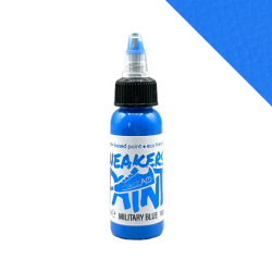 Military Blue Leather Paint