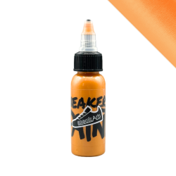 Metallic Orange Leather Paint