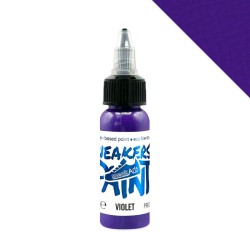 Peinture Cuir SneakArts Violet