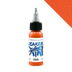 SneakArts Leather Paint Coral