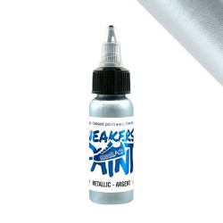 Peinture Cuir SneakArts Argent