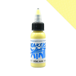 Yellow Cream Leather Paint